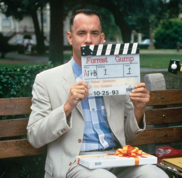 Scene 1, Take 1 Of Forrest Gump In 1994