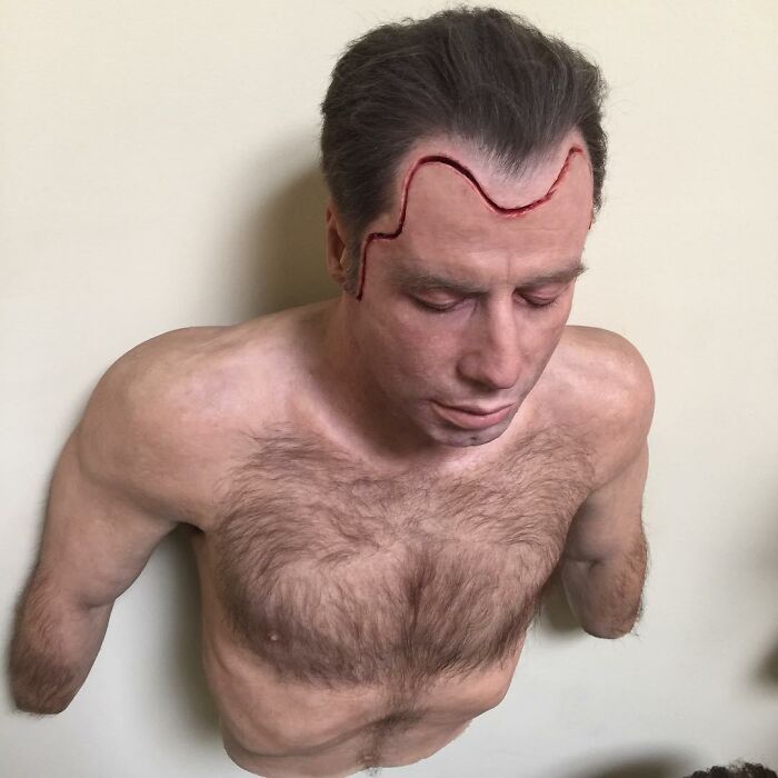 John Travolta's Prop Torso From Face/Off