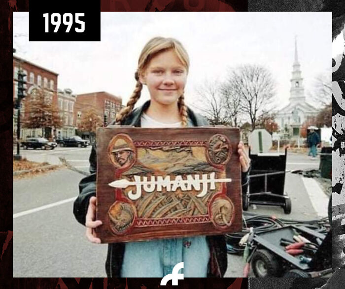 Kirsten Dunst On The Set Of Jumanji