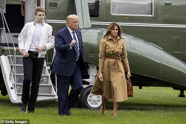 Fiercely protective of her child, Melania's desire to keep him close is understood to have played a part in Barron's decision-making process